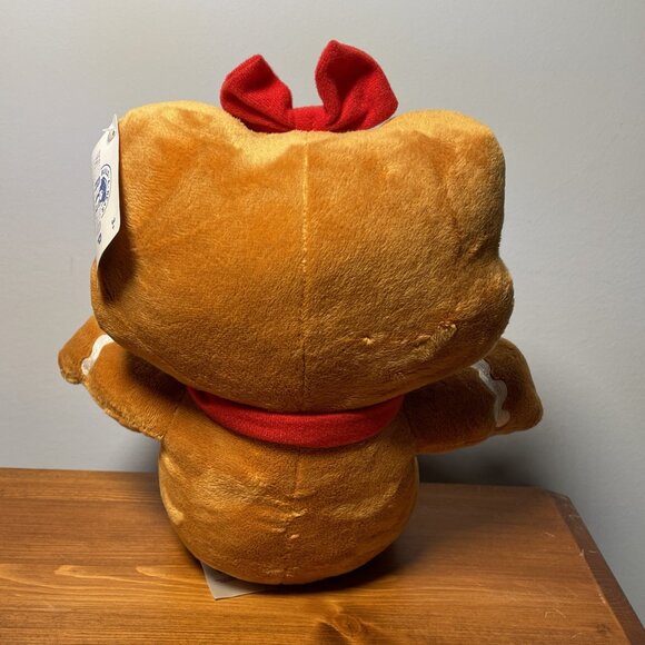Build-A-Bear Gingerbread Frog with Bow Plush - Picture 4 of 7
